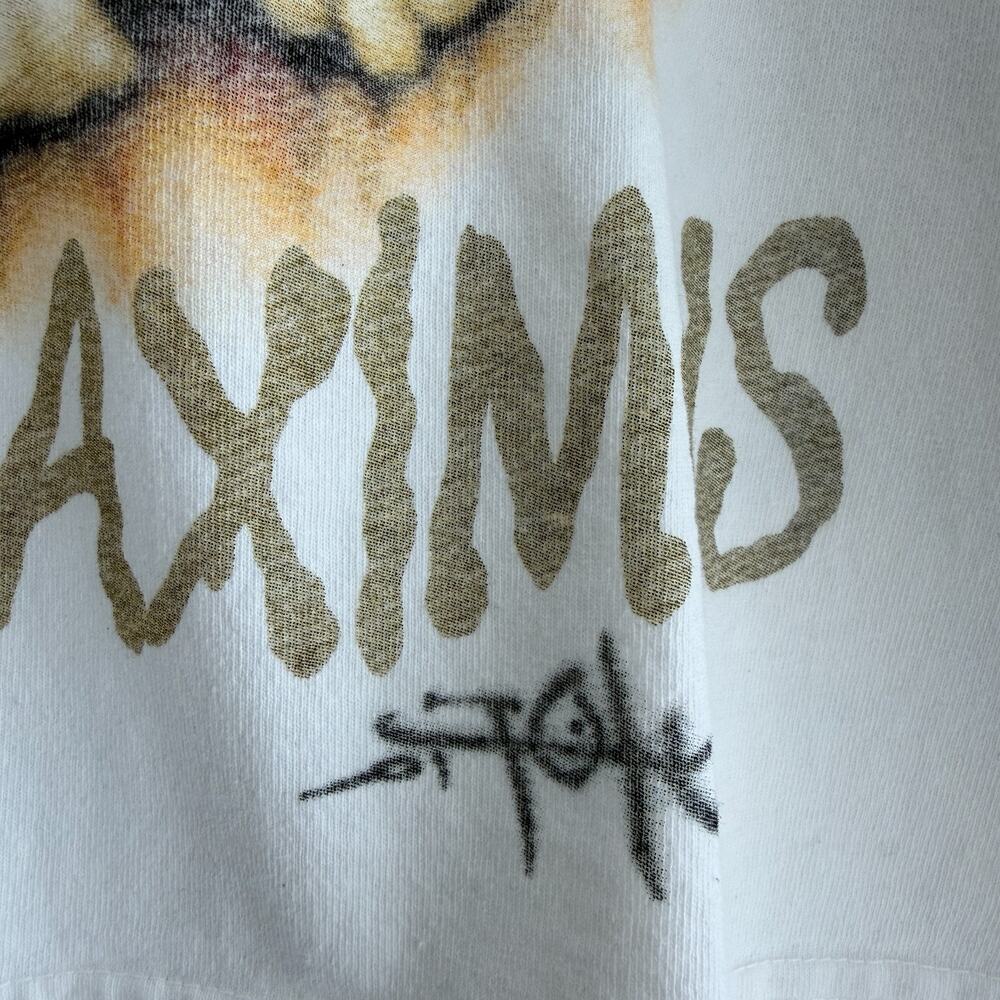 Travis Scott Shirt XL White Utopia Album Tour Skitzo Circus Maximus 2023 Tee - Picture 5 of 13